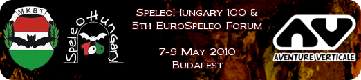 Rassemblement spéléo: Euro Speleo Forum et SpeleoHungary